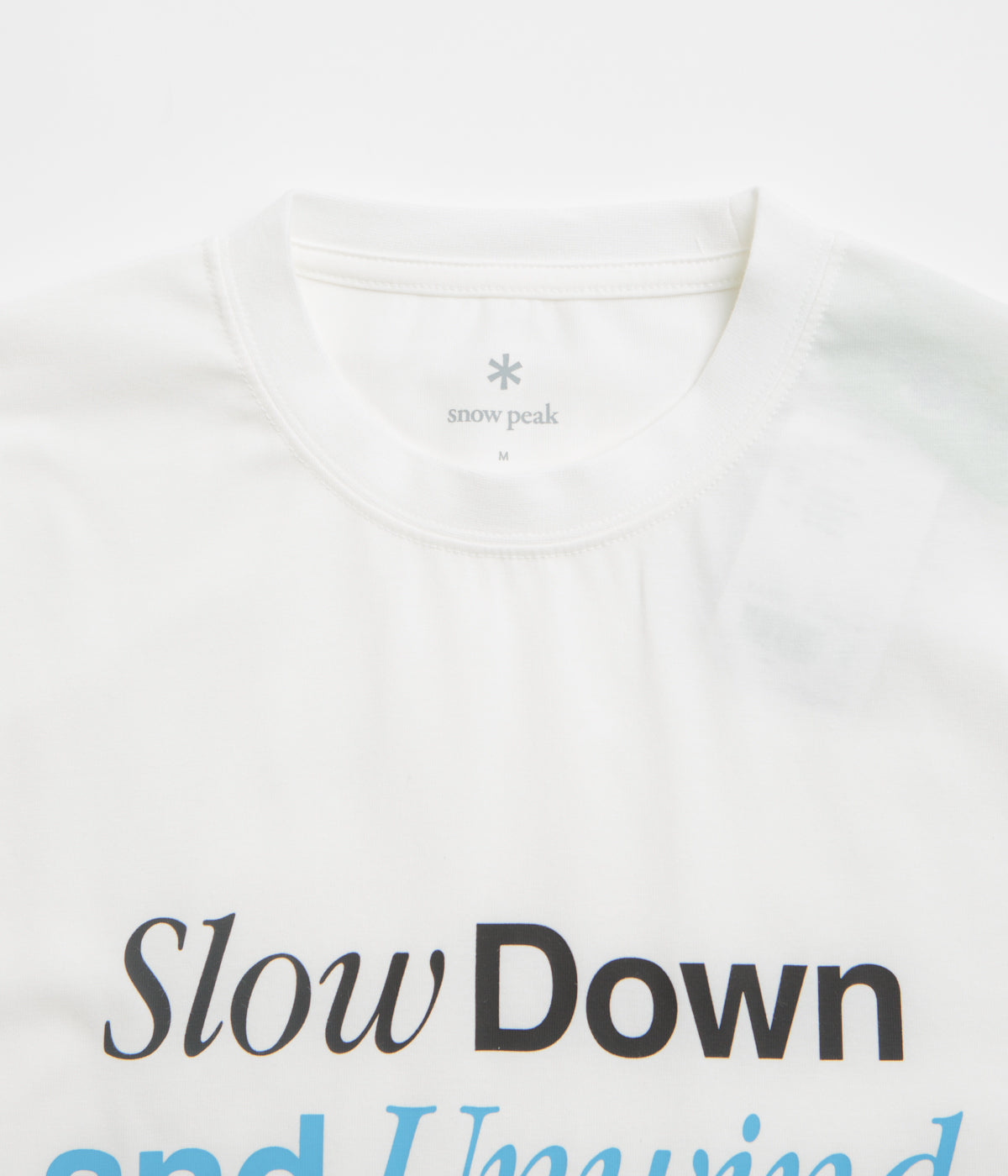 Snow Peak Relaxation T-Shirt - Off White