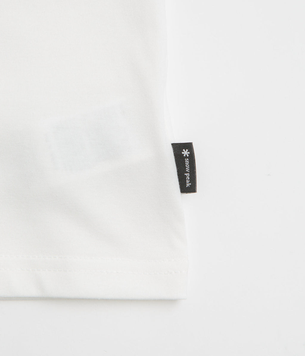 Snow Peak Relaxation T-Shirt - Off White