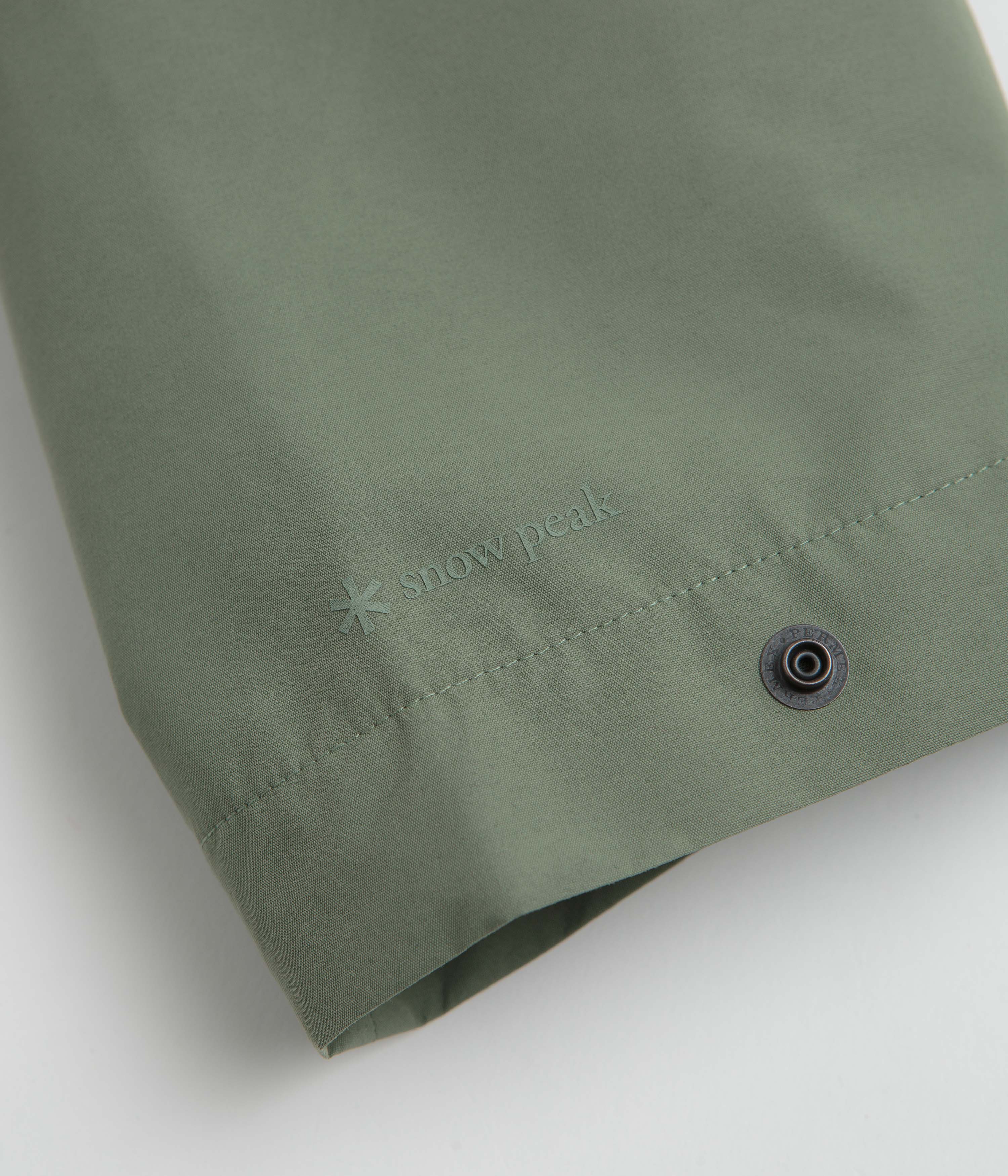 Snow Peak Windstopper Collar Coat - Foliage