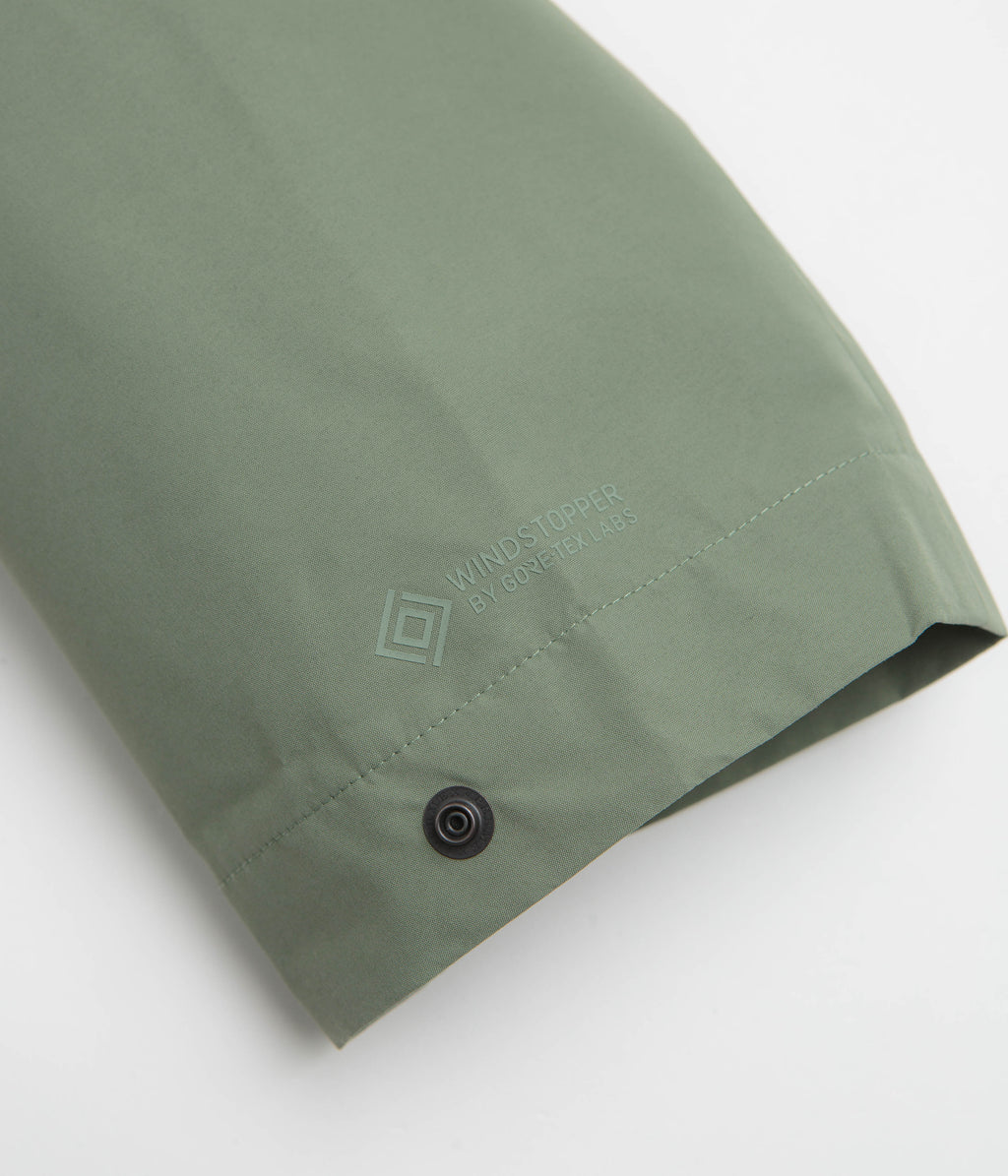 Snow Peak Windstopper Collar Coat - Foliage