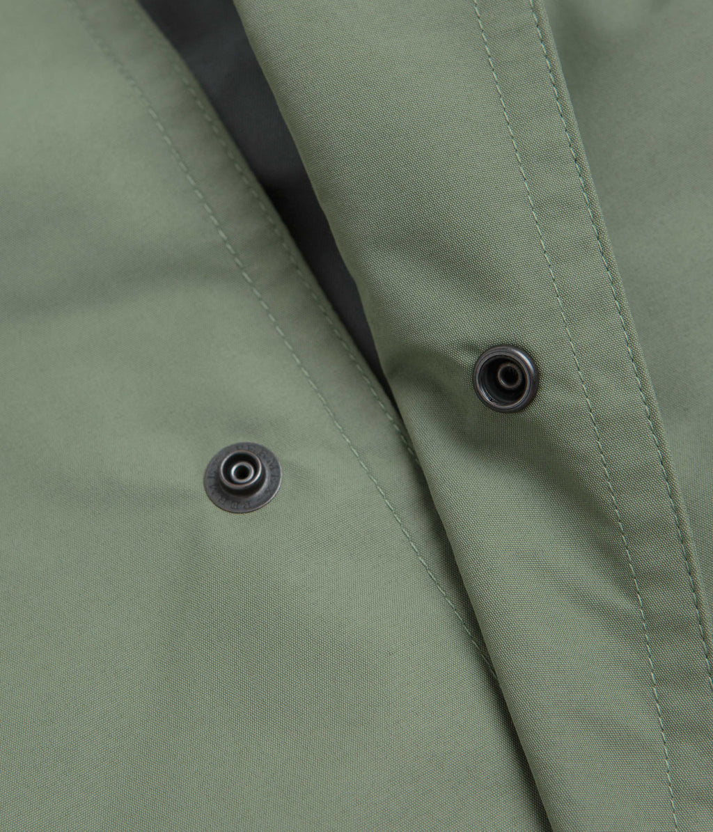 Snow Peak Windstopper Collar Coat - Foliage