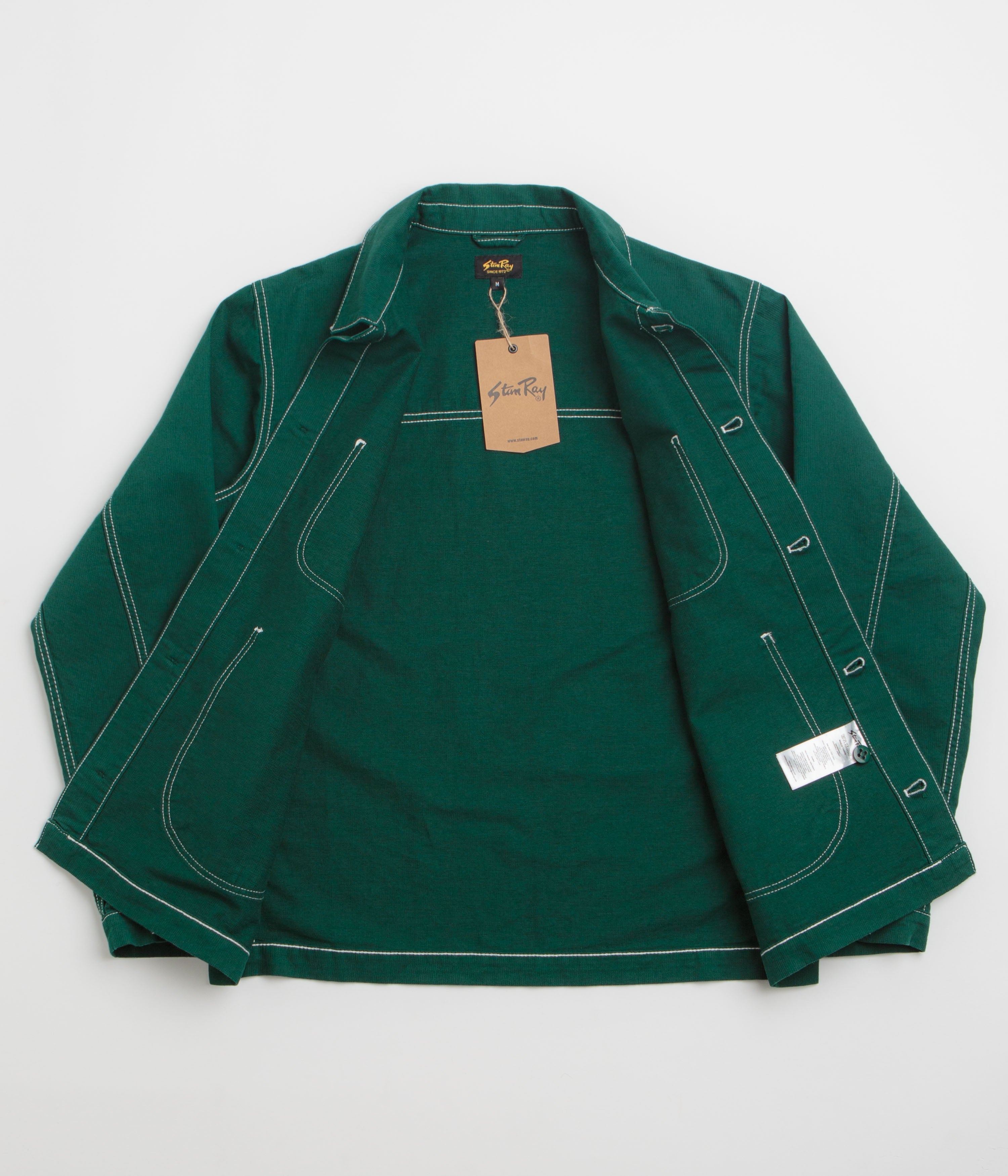 Stan Ray Coverall Jacket - Botanical Green Bedford