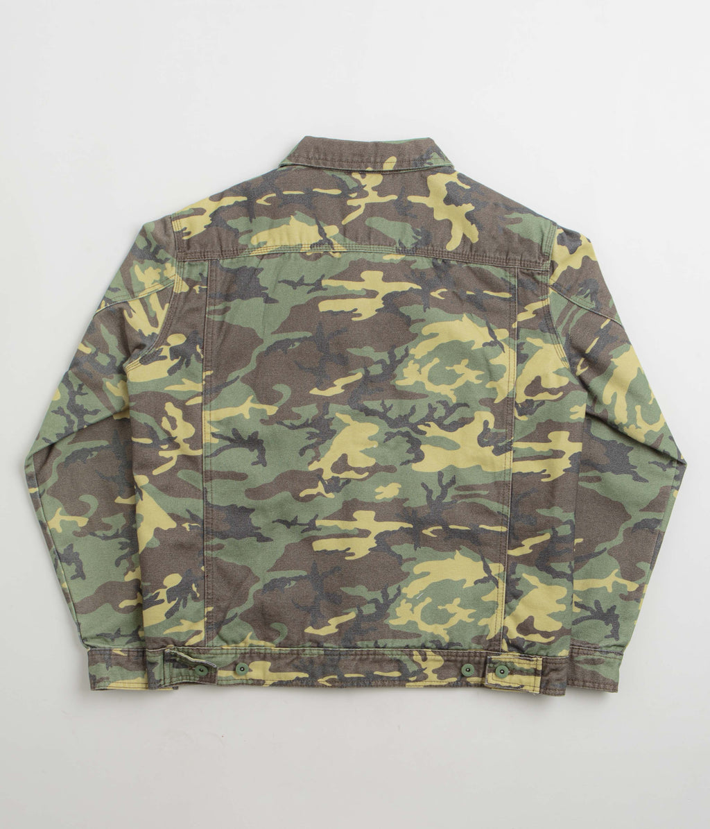 Stan Ray Lined Trucker Jacket - Woodland DPM Duck