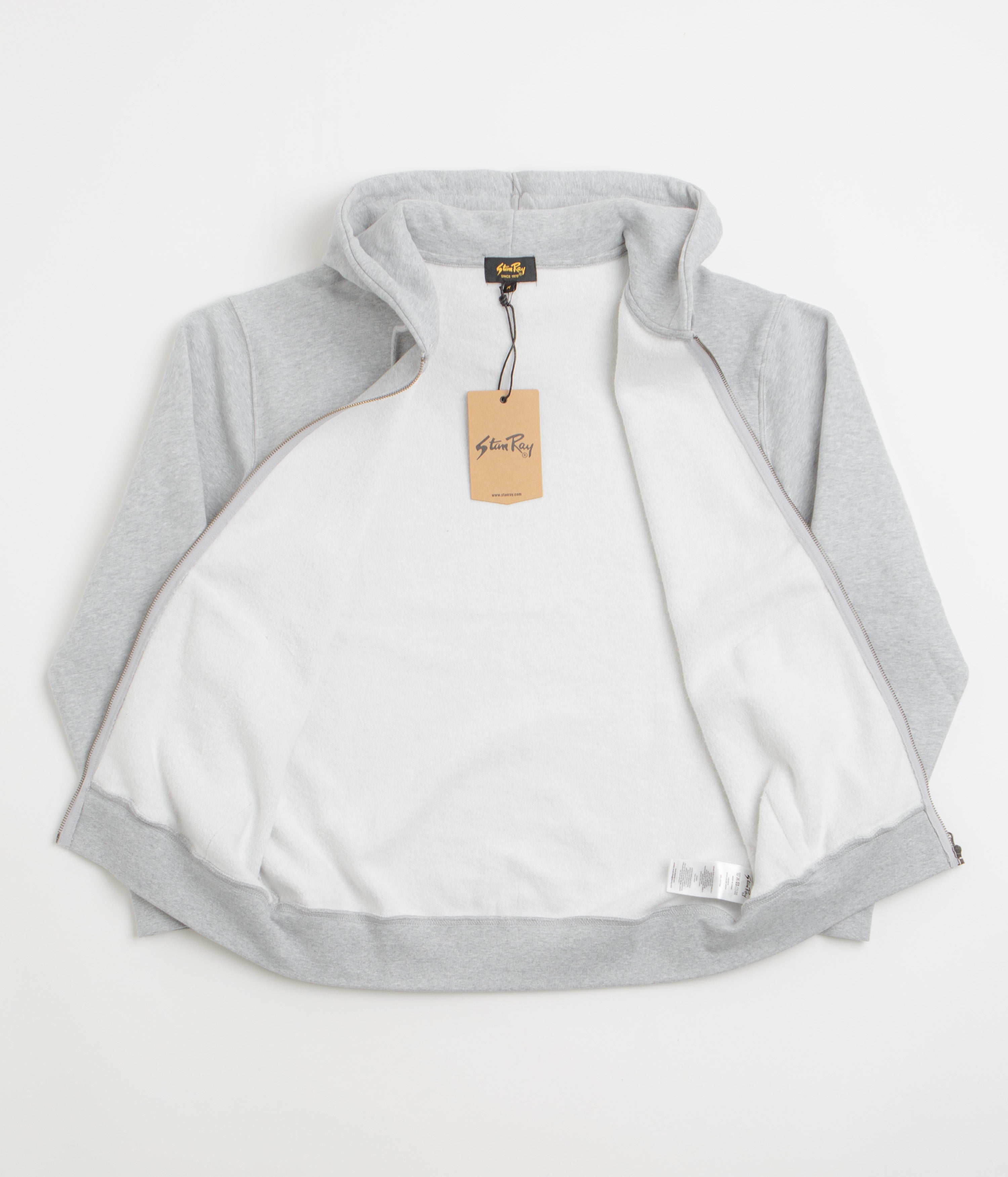 Stan Ray Stan OG Full Zip Hoodie - Grey Heather