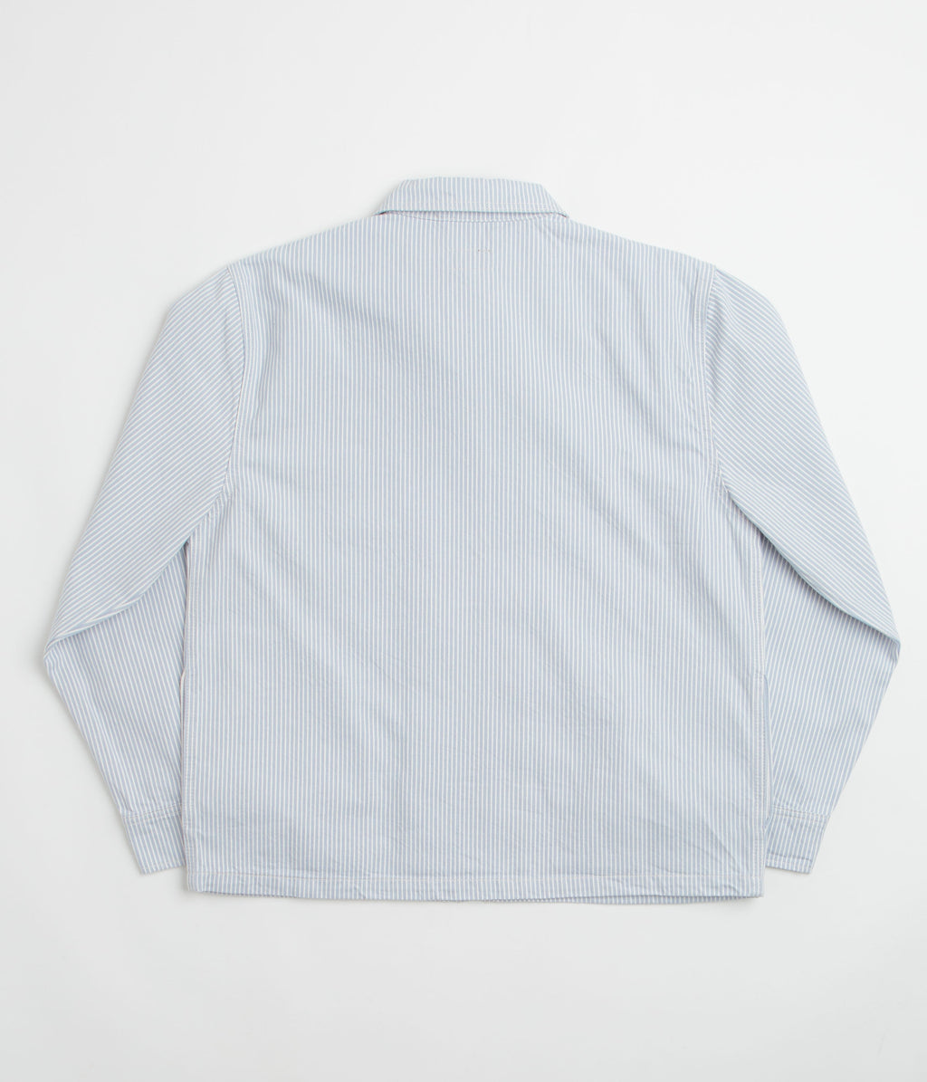 Stan Ray Zip Shirt - Cosmic Purple Hickory