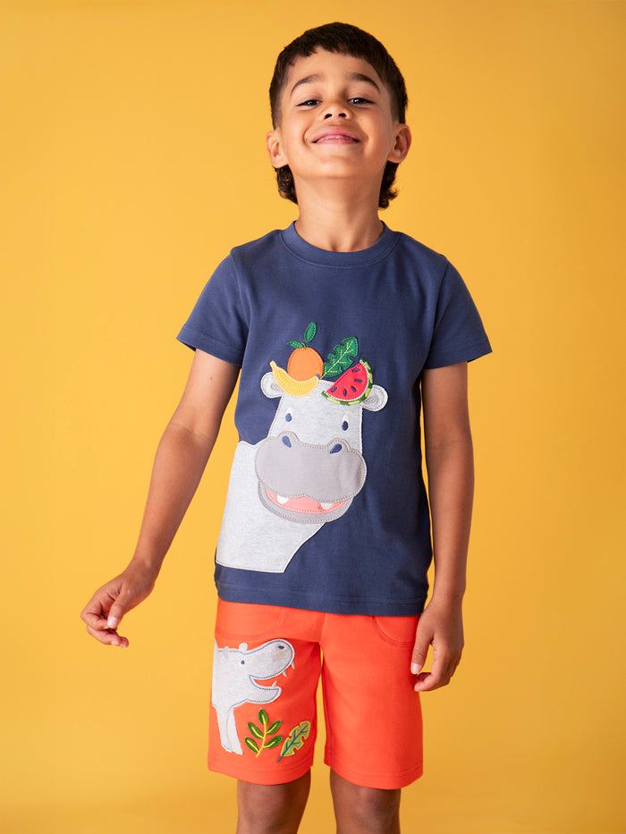 Sunny Applique Shorts