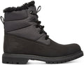Women's Timberland 6 In Warm Lined Boot Black Nubuck (TB0A2K8P 001)