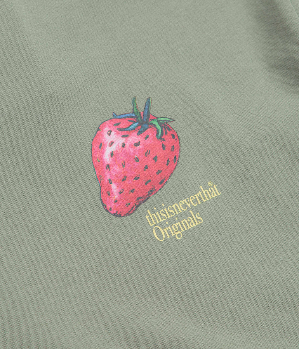 thisisneverthat Strawberry T-Shirt - Light Olive