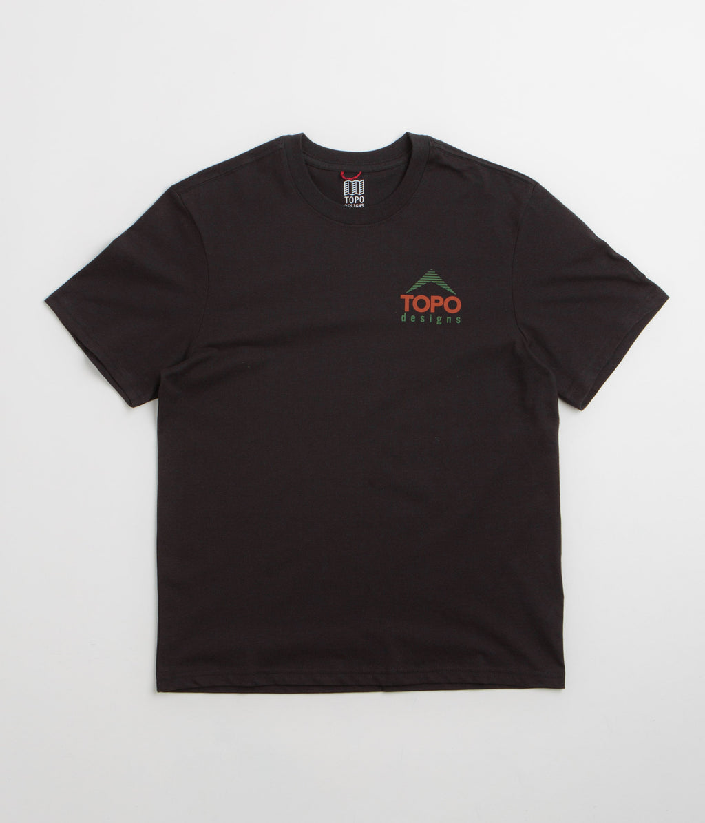 Topo Designs Retro Icon T-Shirt - Black
