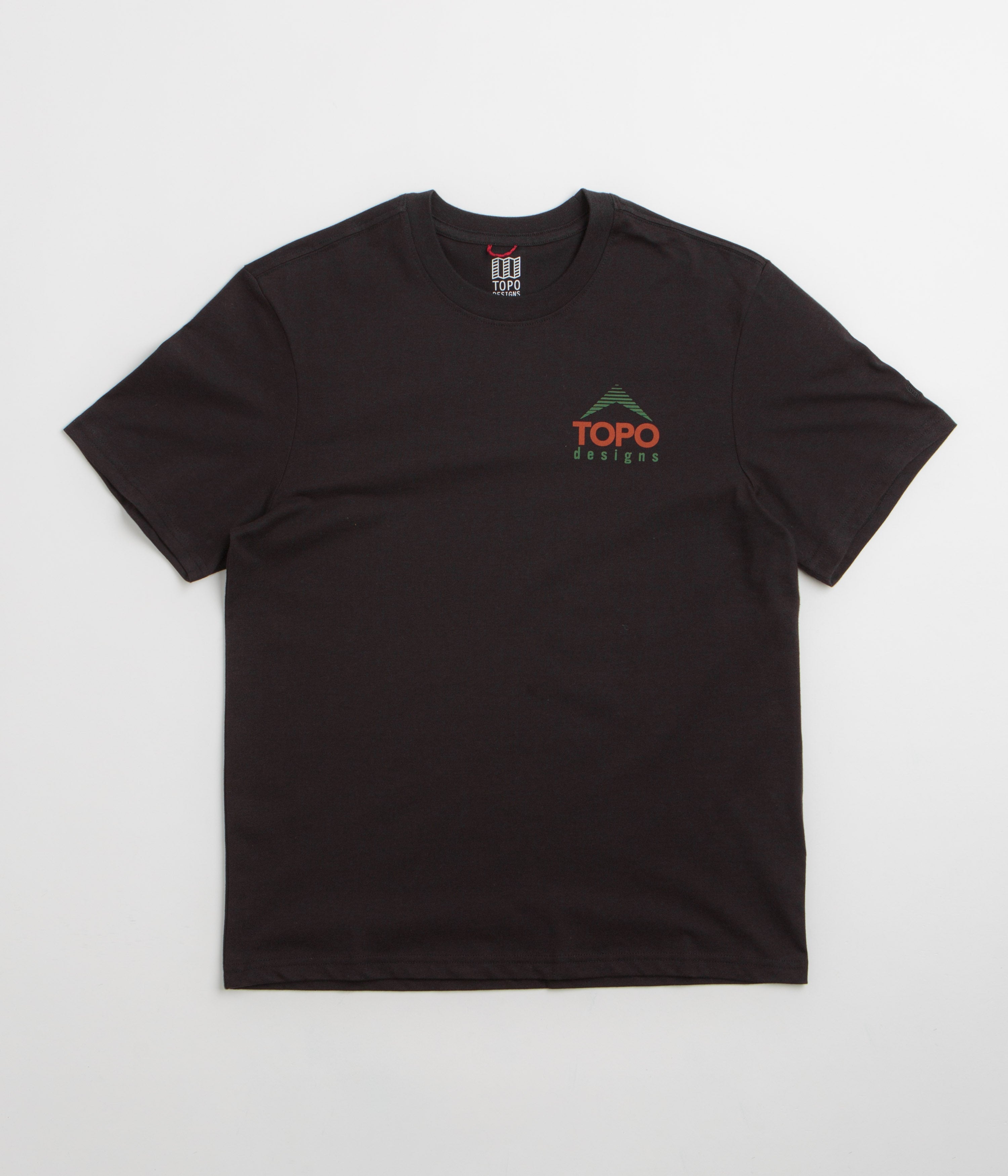 Topo Designs Retro Icon T-Shirt - Black