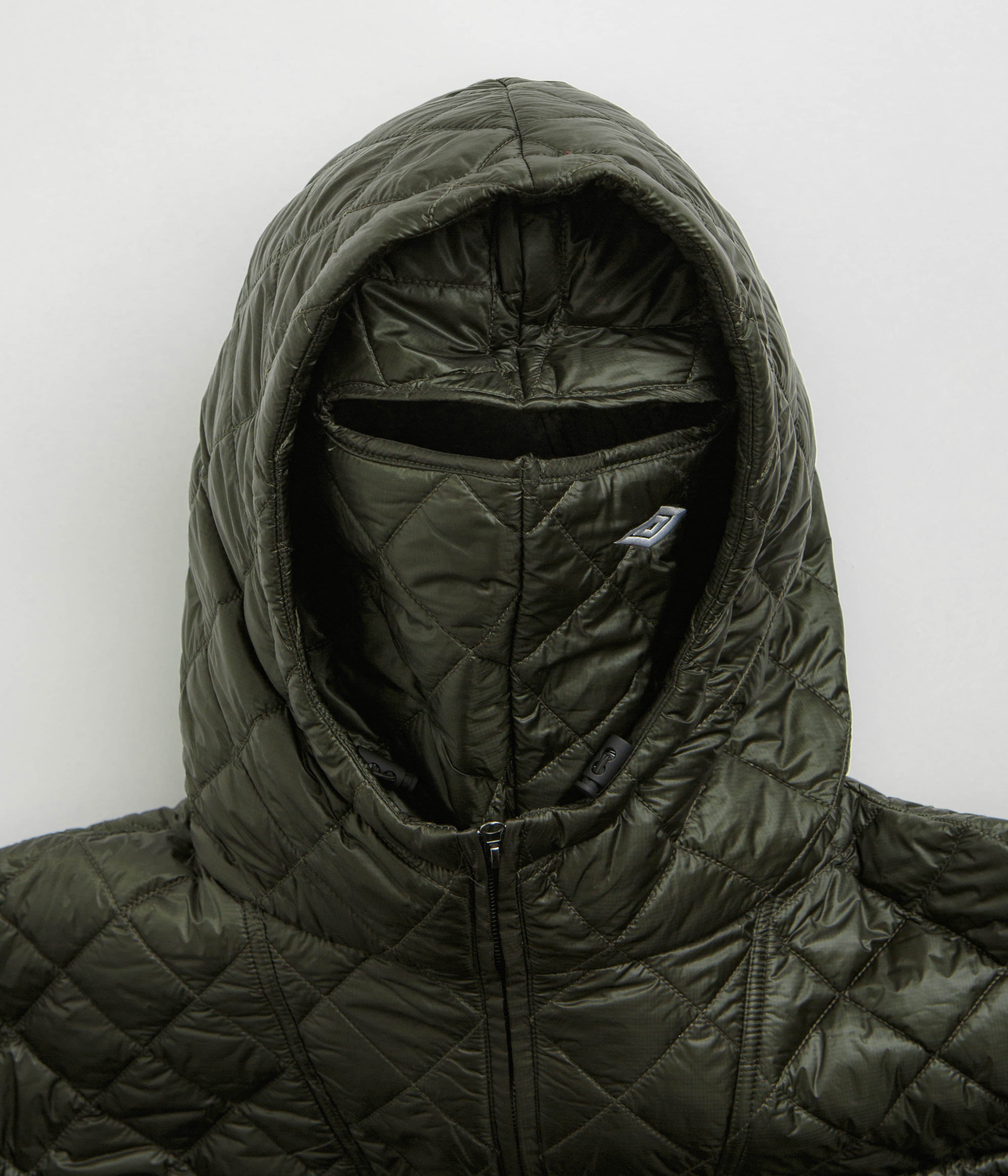 Umbro Masked Diamond Anorak - Dark Olive