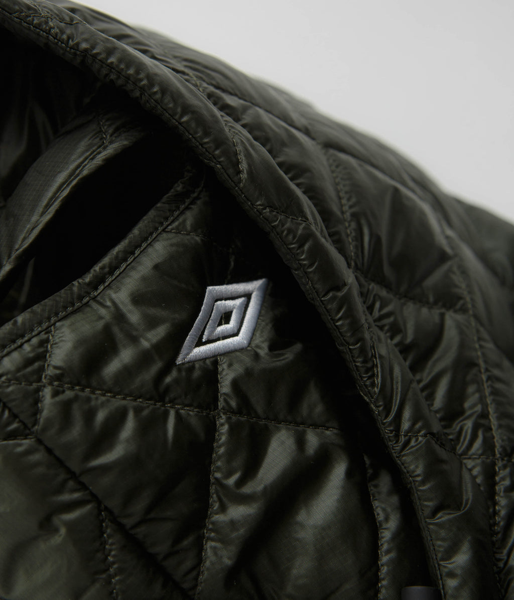 Umbro Masked Diamond Anorak - Dark Olive