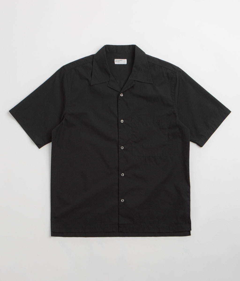 Universal Works Camp Shirt - Black