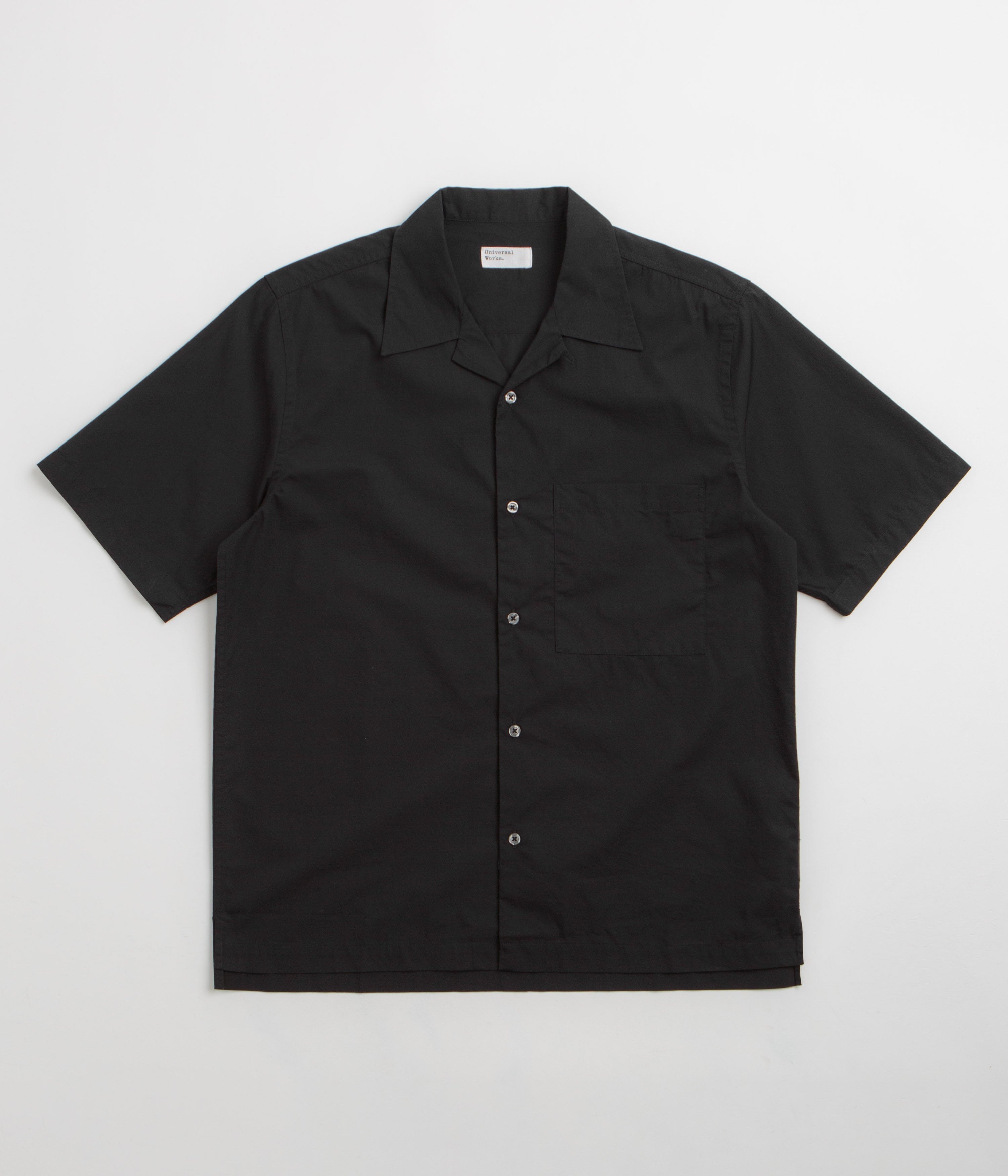 Universal Works Camp Shirt - Black