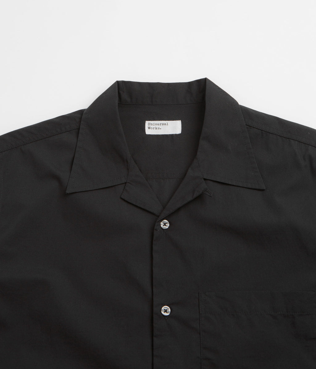 Universal Works Camp Shirt - Black