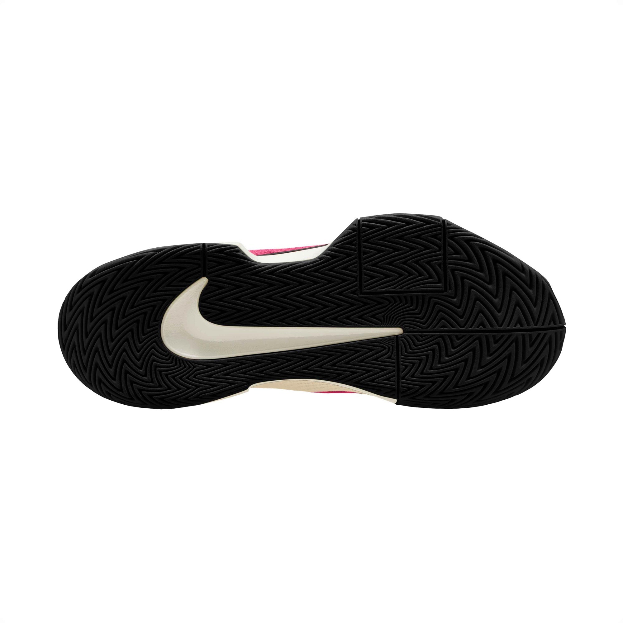 Nike Women's GP Challenge Pro Hard Court Tennis Shoes in Pale Ivory/Rush Pink-Sail-Team Red