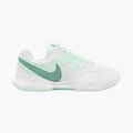 Nike Women's Court Lite 4 Women's Tennis Shoes in White/Steam-Barely Green