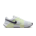Nike Men's GP Challenge 1.5 Hard Court Tennis Shoes In White/Dark Raisin-Volt Tint
