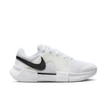 Nike Women's Zoom GP Challenge 1 Hard Court Shoes in White/Black-White