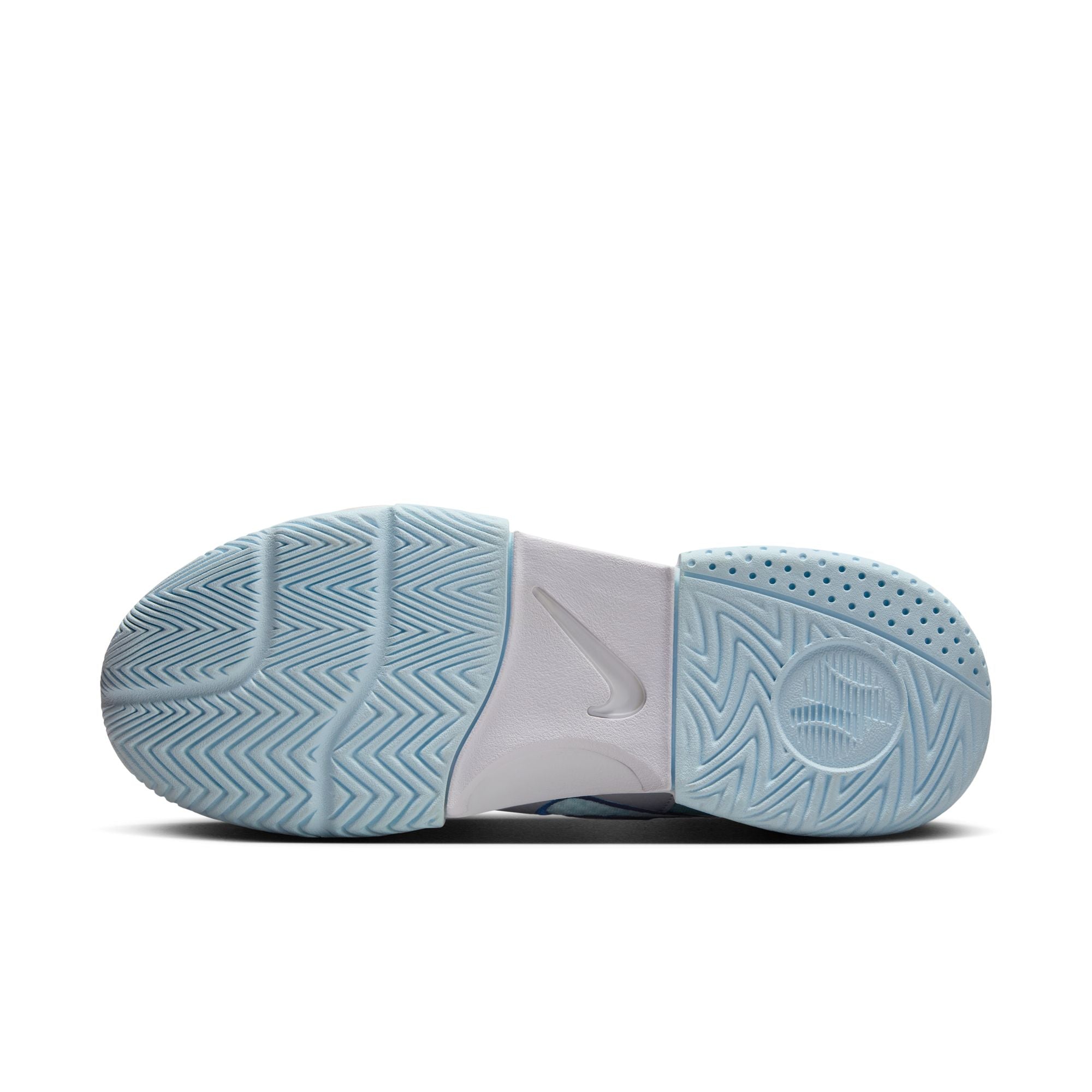 Nike Women's Court Lite 4 Hard Court Tennis Shoes in Glacier Blue/Star Blue-White