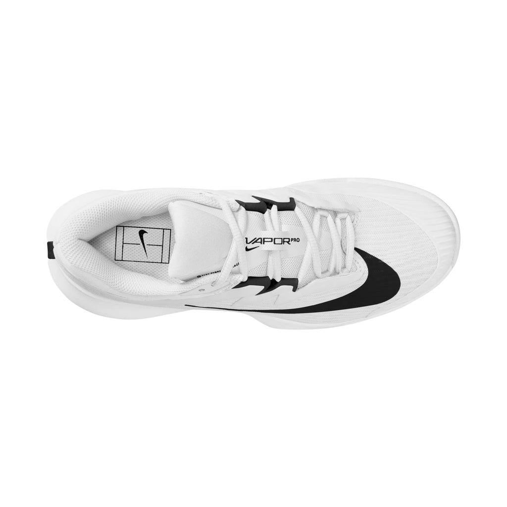 Nike Women's Vapor Pro 3 Hard Court Tennis Shoes in White/Black