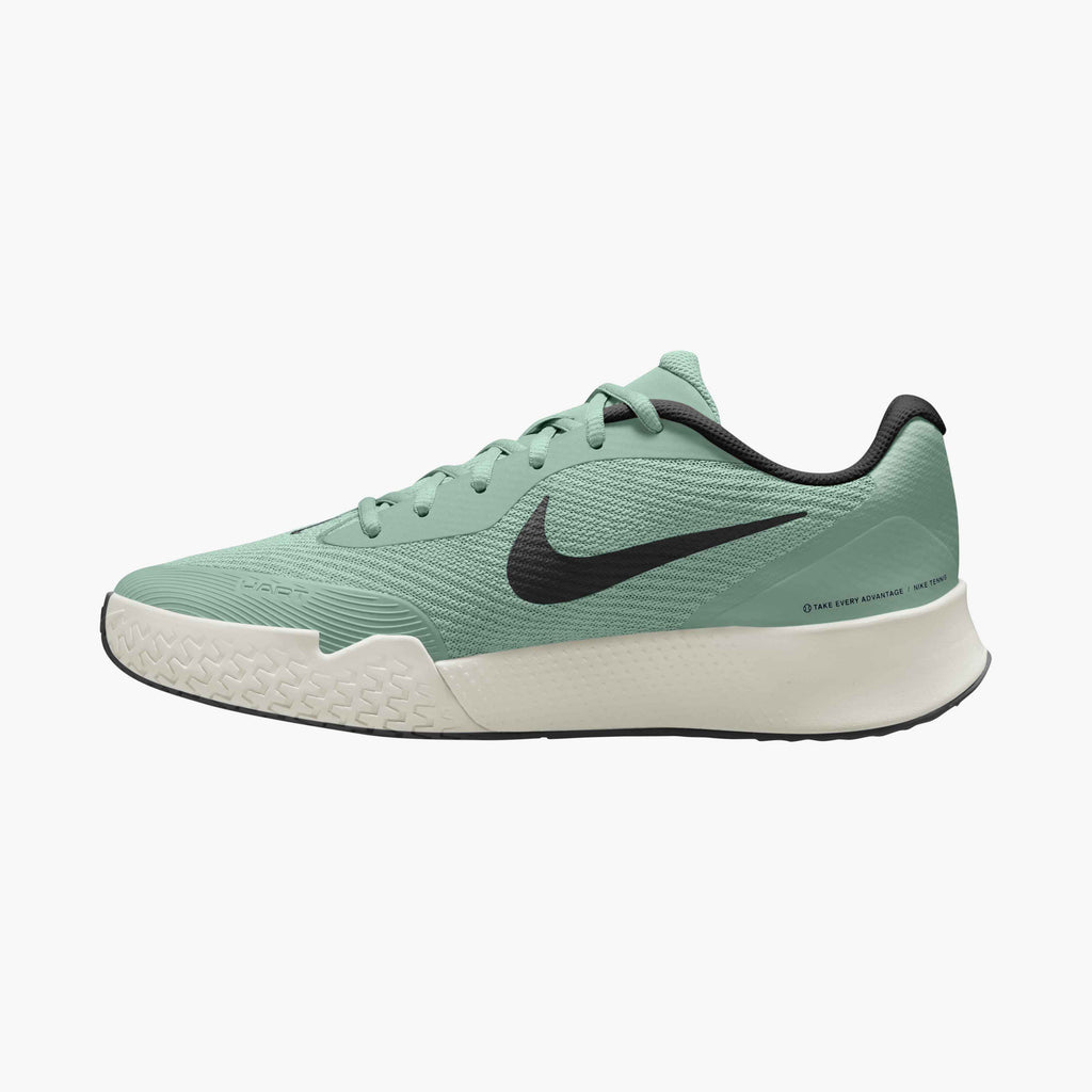 Nike Men's Vapor Lite 3 Hard Court Tennis Shoes in Steam/Black-Light Silver-White