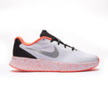Nike Women's Vapor Lite 3 Hard Court Tennis Shoes in White/Hot Lava-Wolf Grey