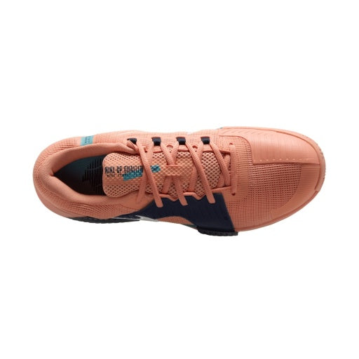Nike Zoom GP Challenge 1 Men's Hard Court Tennis Shoes in Apricot Agate/White-Obsidian-Denim Turq