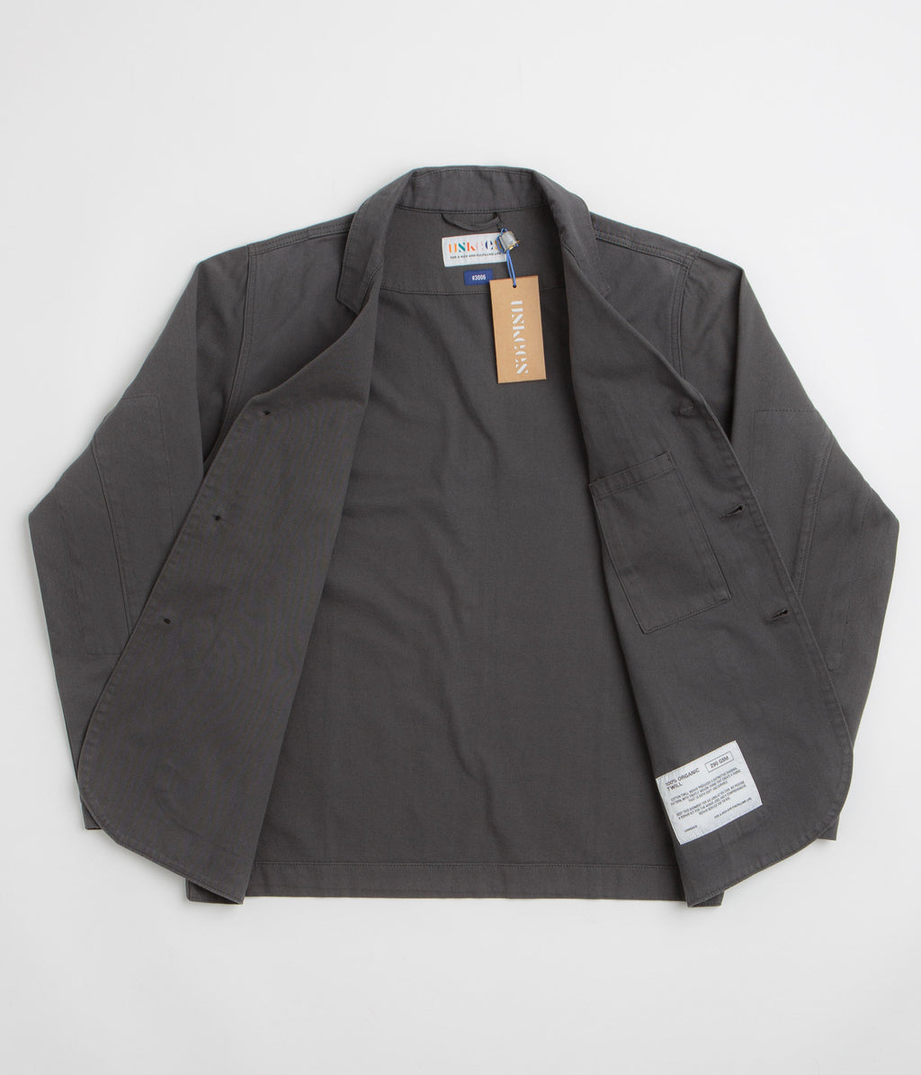 Uskees 3006 Twill Blazer - Charcoal