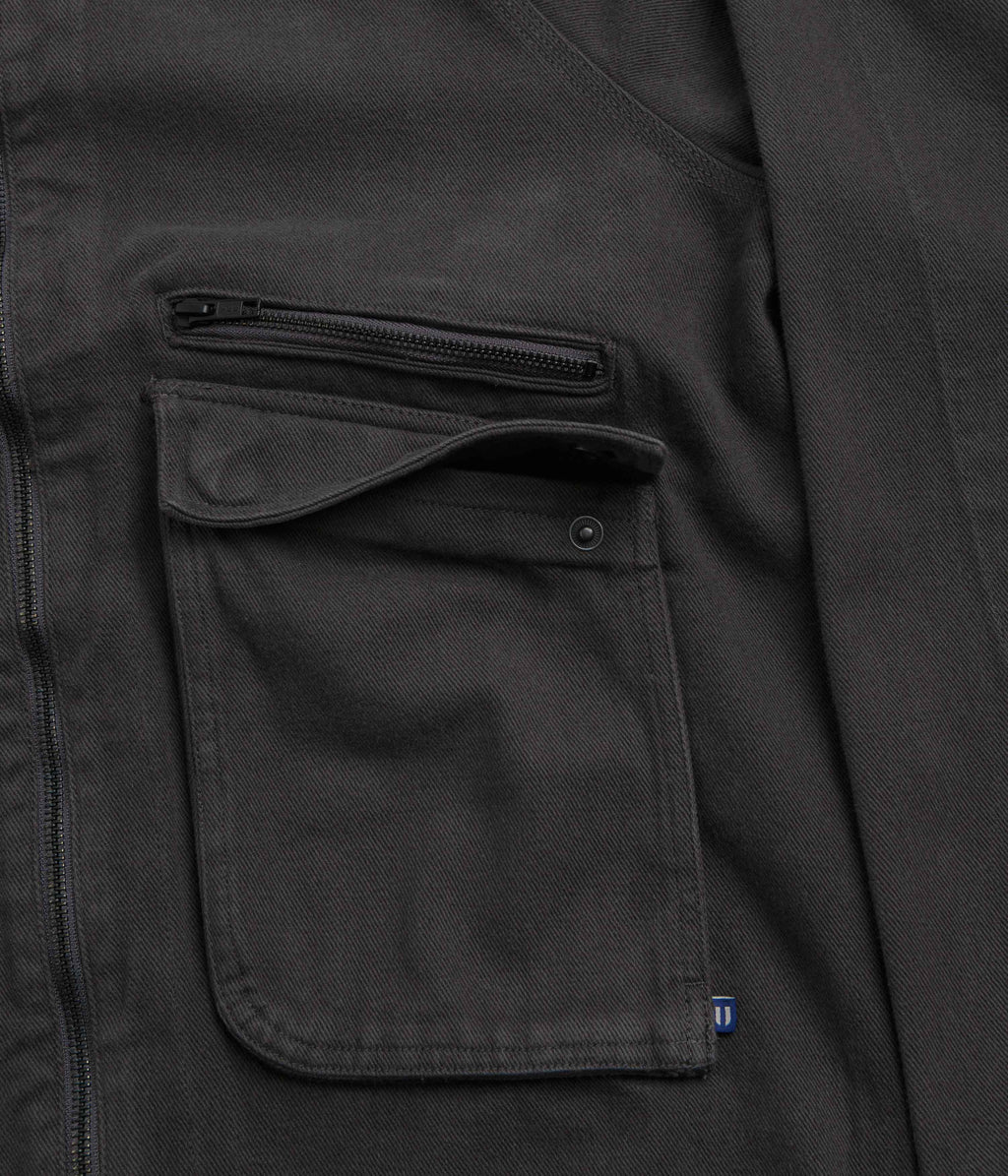 Uskees 3045 Drill Field Jacket - Charcoal