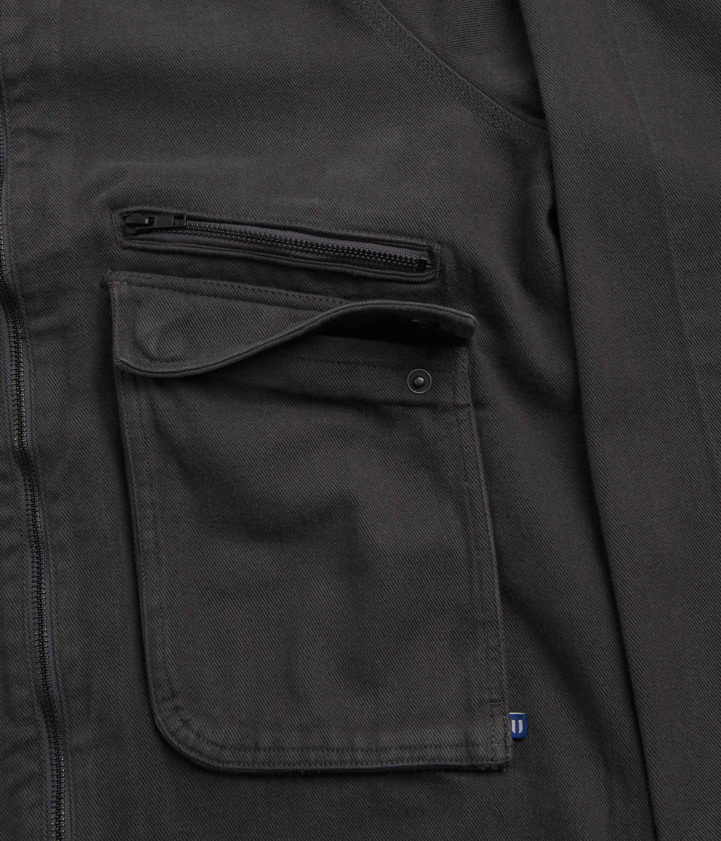 Uskees 3045 Drill Field Jacket - Charcoal