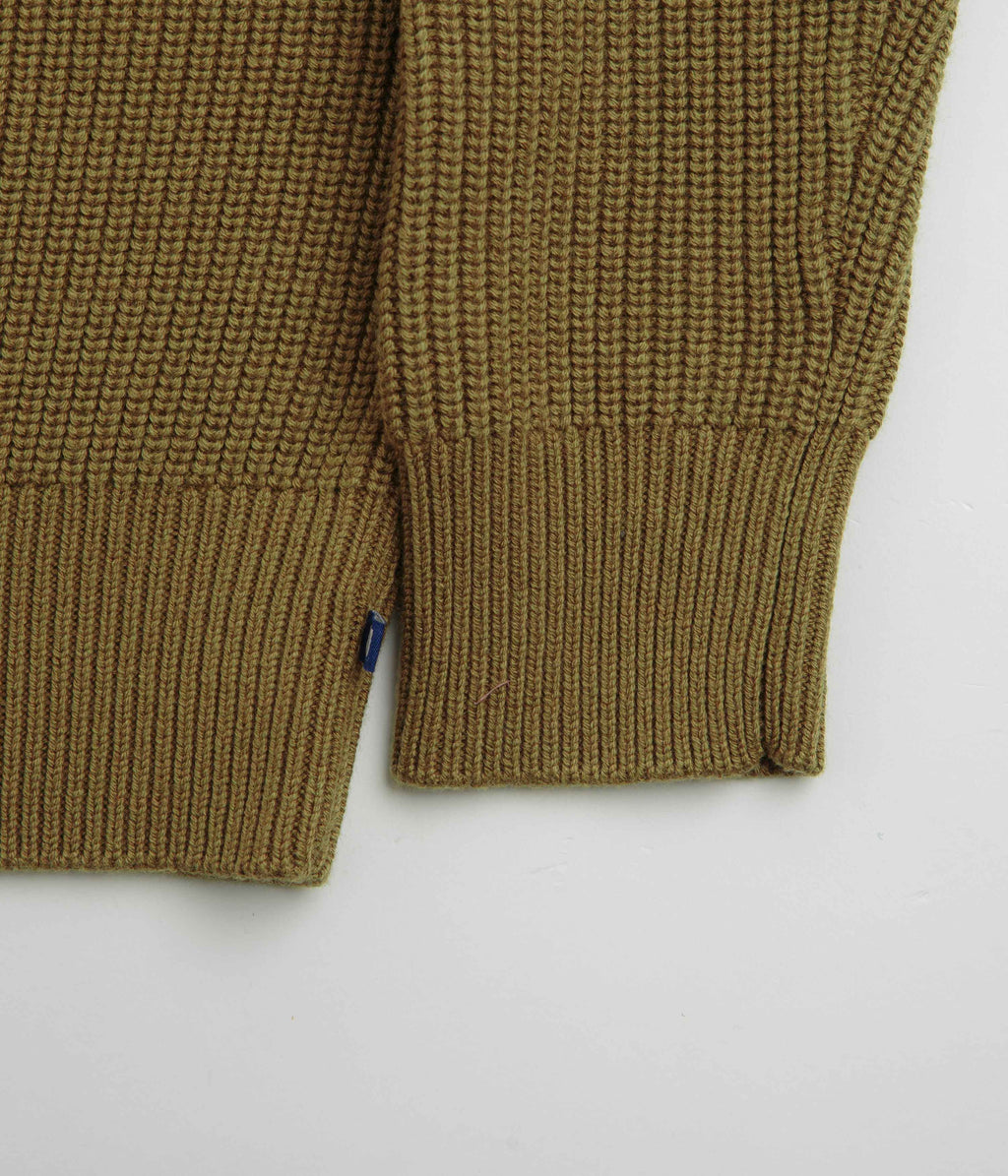 Uskees 7013 Knit Crewneck Sweatshirt - Woodland Green