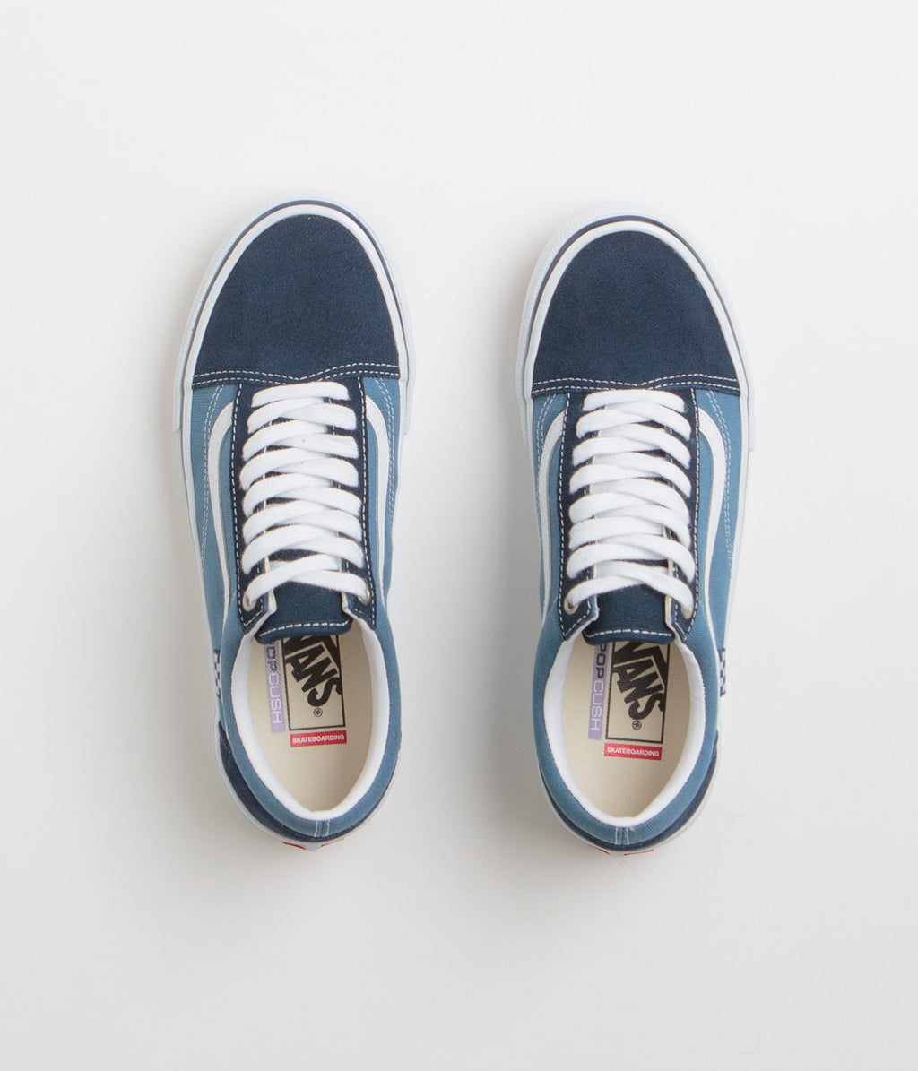 Vans Skate Old Skool Shoes - Navy / White