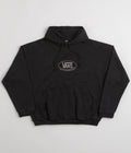 Vans x SlamJam AOD Oval Logo Hoodie - Washed Black
