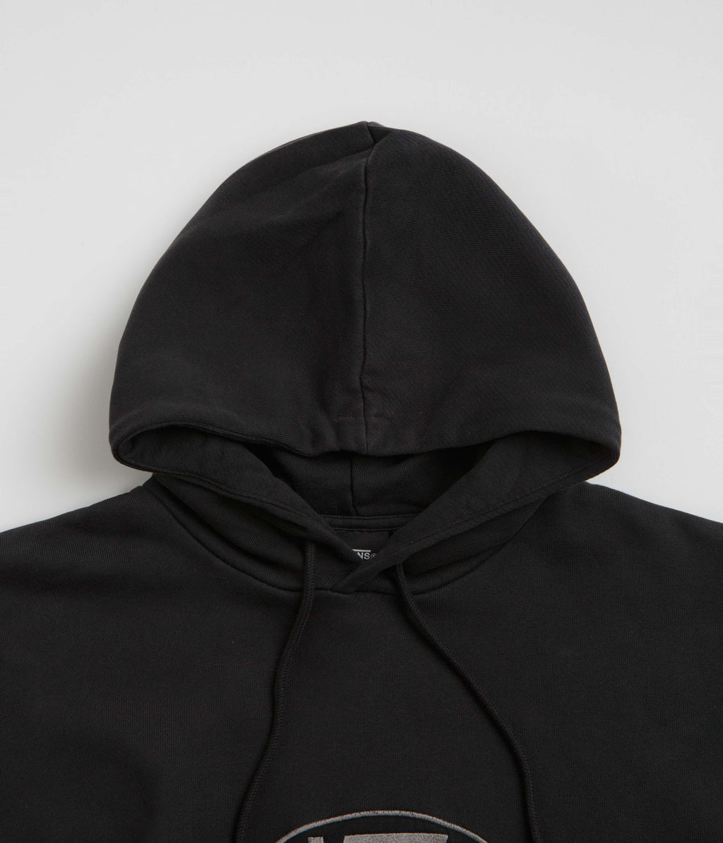 Vans x SlamJam AOD Oval Logo Hoodie - Washed Black