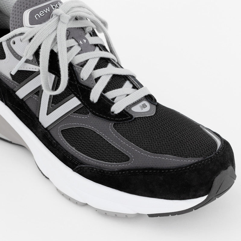 New Balance Women's Made in USA 990v6 Sport Lifestyle Shoes in Black