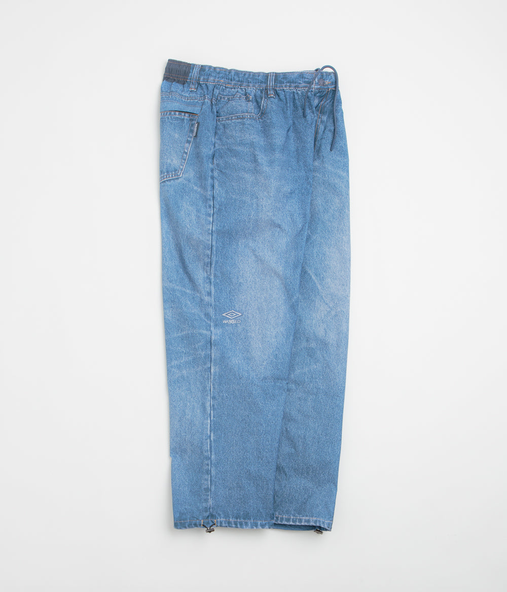 Wasted Paris x Umbro Trompe L'Oeil Overpants - Washed Blue