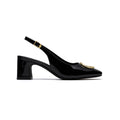Womens - Fernie Sling Black Pat Lea