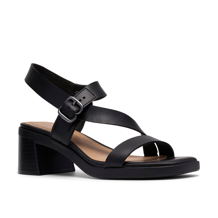 Womens - Jaylan Sol Black Leather