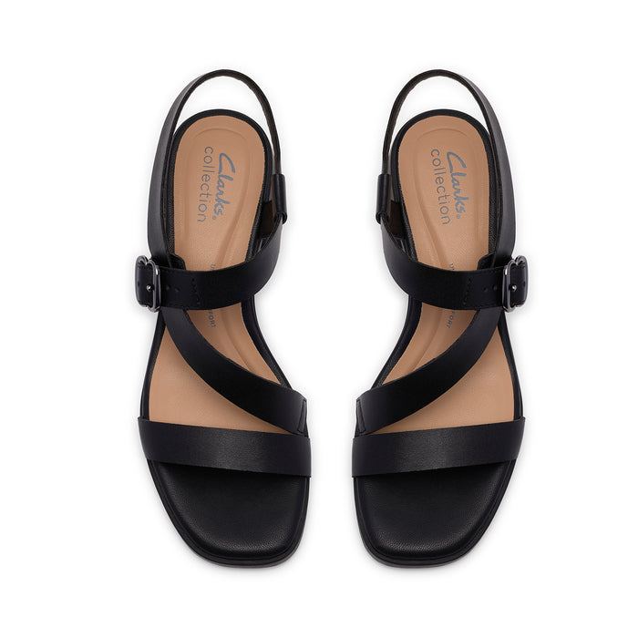 Womens - Jaylan Sol Black Leather