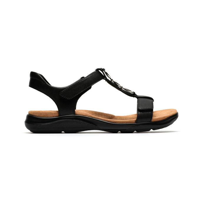 Womens - Kitly Gem Black Leather