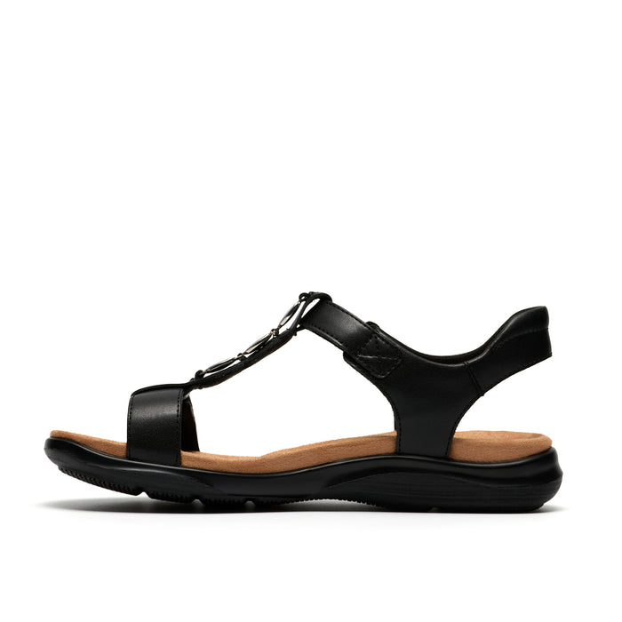 Womens - Kitly Gem Black Leather