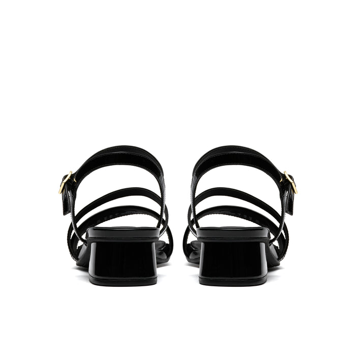 Womens - Serina35 Strap Black Pat