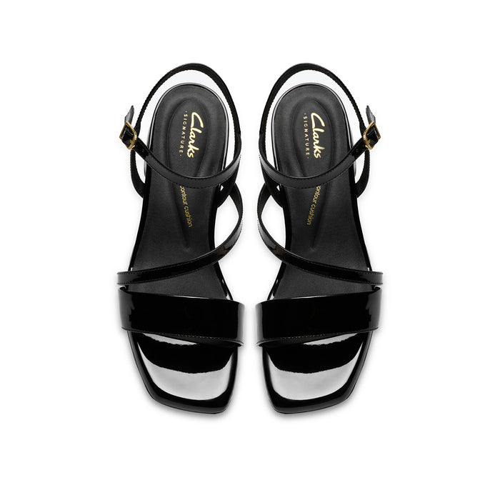 Womens - Serina35 Strap Black Pat