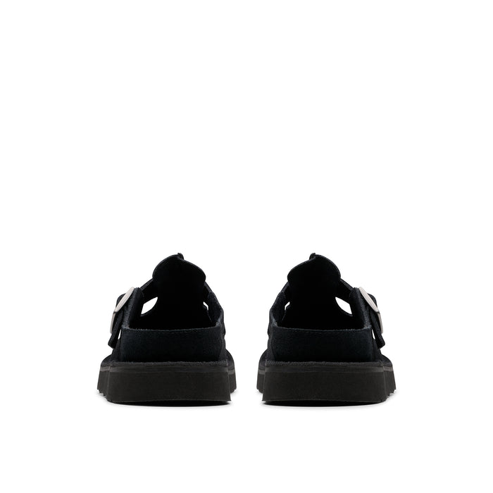 Womens - Solsbury Mule. Black Suede