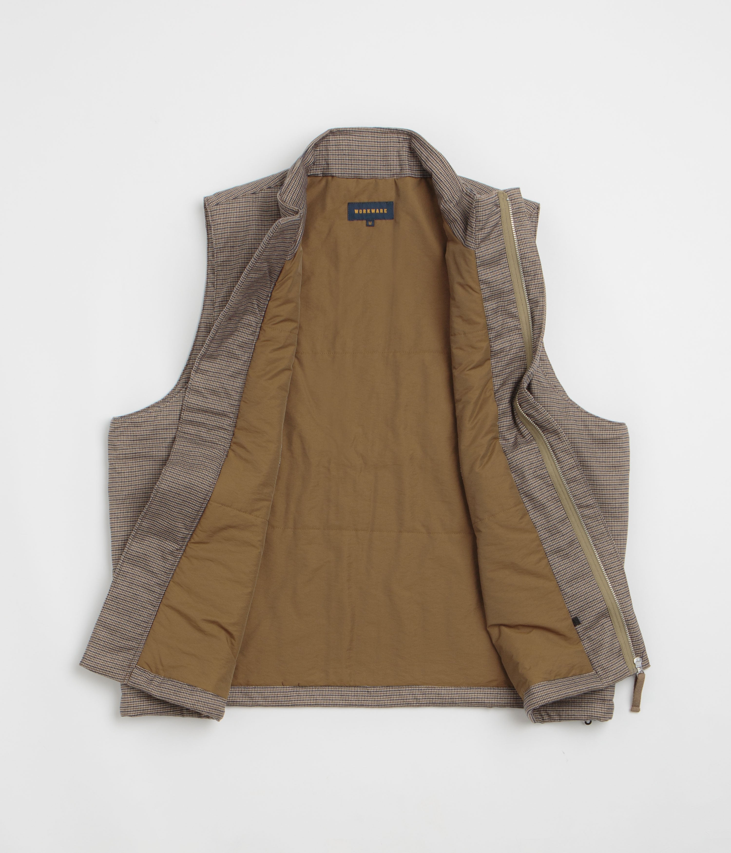 Workware Puff Vest - Houndstooth