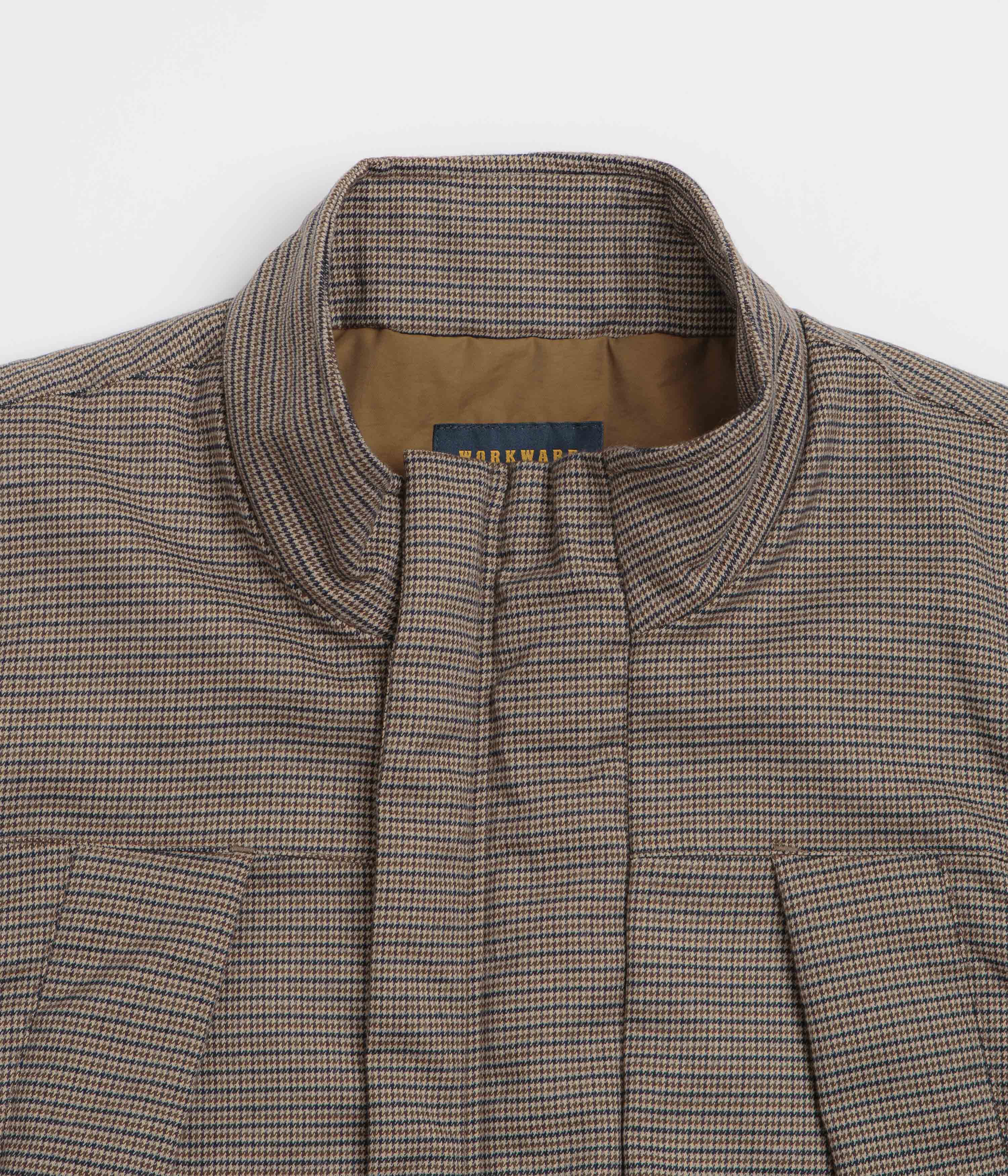 Workware Puff Vest - Houndstooth