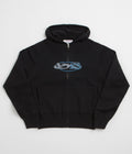 Yardsale Glitz Knitted Hoodie - Black