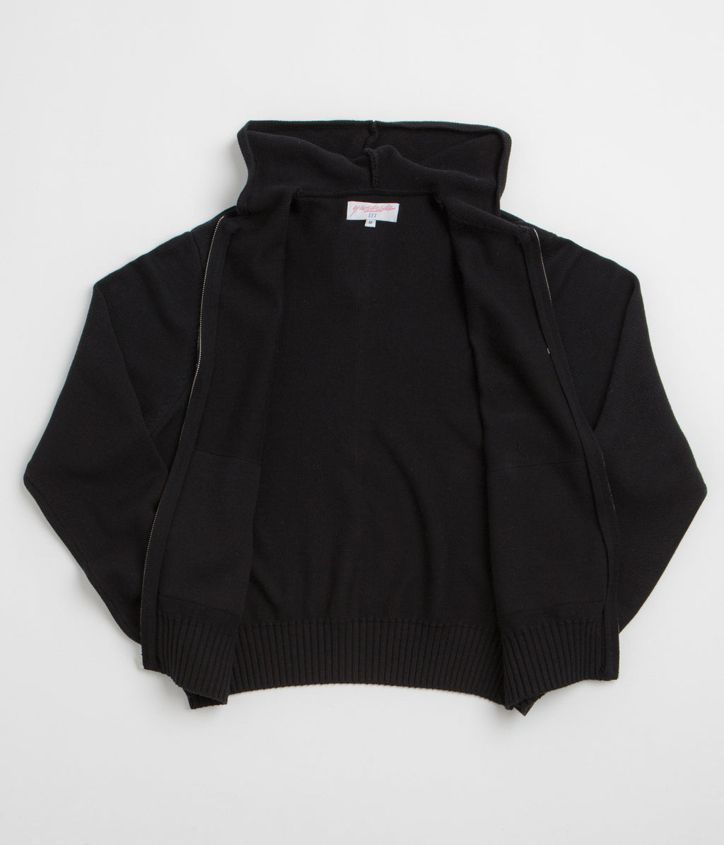 Yardsale Glitz Knitted Hoodie - Black