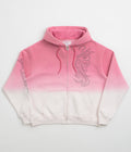 Yardsale Ombre Full Zip Hoodie - Pink